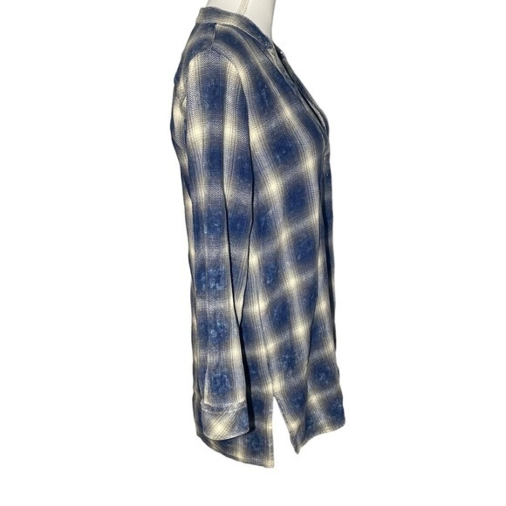 Dylan Plaid Flannel Tunic Top Dress Long Sleeves‎ - Picture 5 of 8